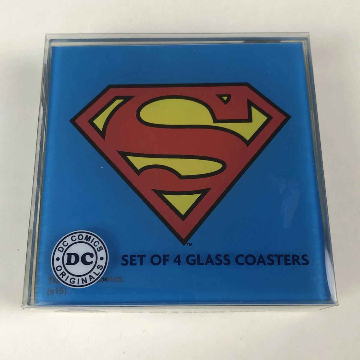 Superman best sale drink coasters