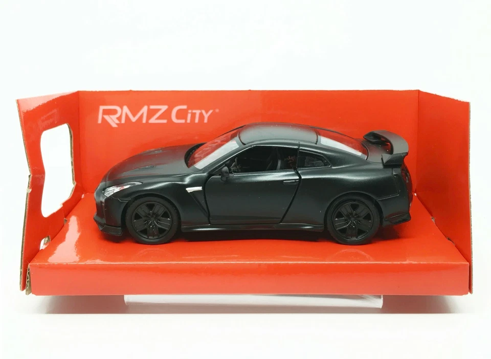 RMZ City Nissan GT-R R35 Black 1/36 (4.5") in Package - Imagem 3 de 4
