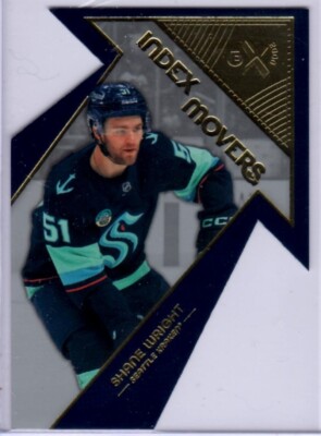 2023-24 Upper Deck Skybox E-X 2000 Shane Wright Index Movers Card # IM-2