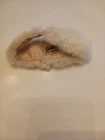 Vintage Barbie Doll Enchanted Evening #983 White Rabbit Fur Stole  ~ 1960's