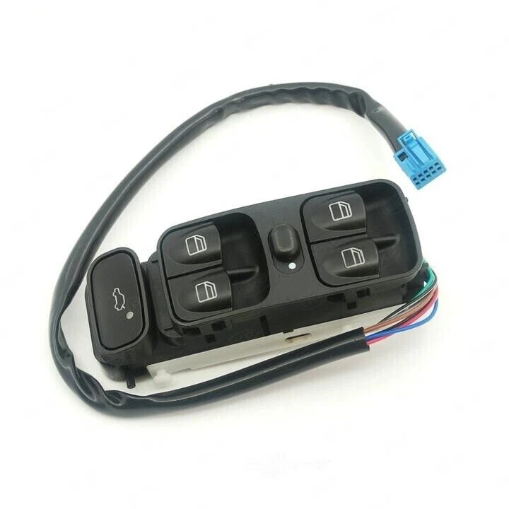 Interruptor de ventana de puerta delantera izquierda para MERCEDES-BENZ C240 C320 2002-2005 2,6 L 3,2 L V6 Foto 4 de 4