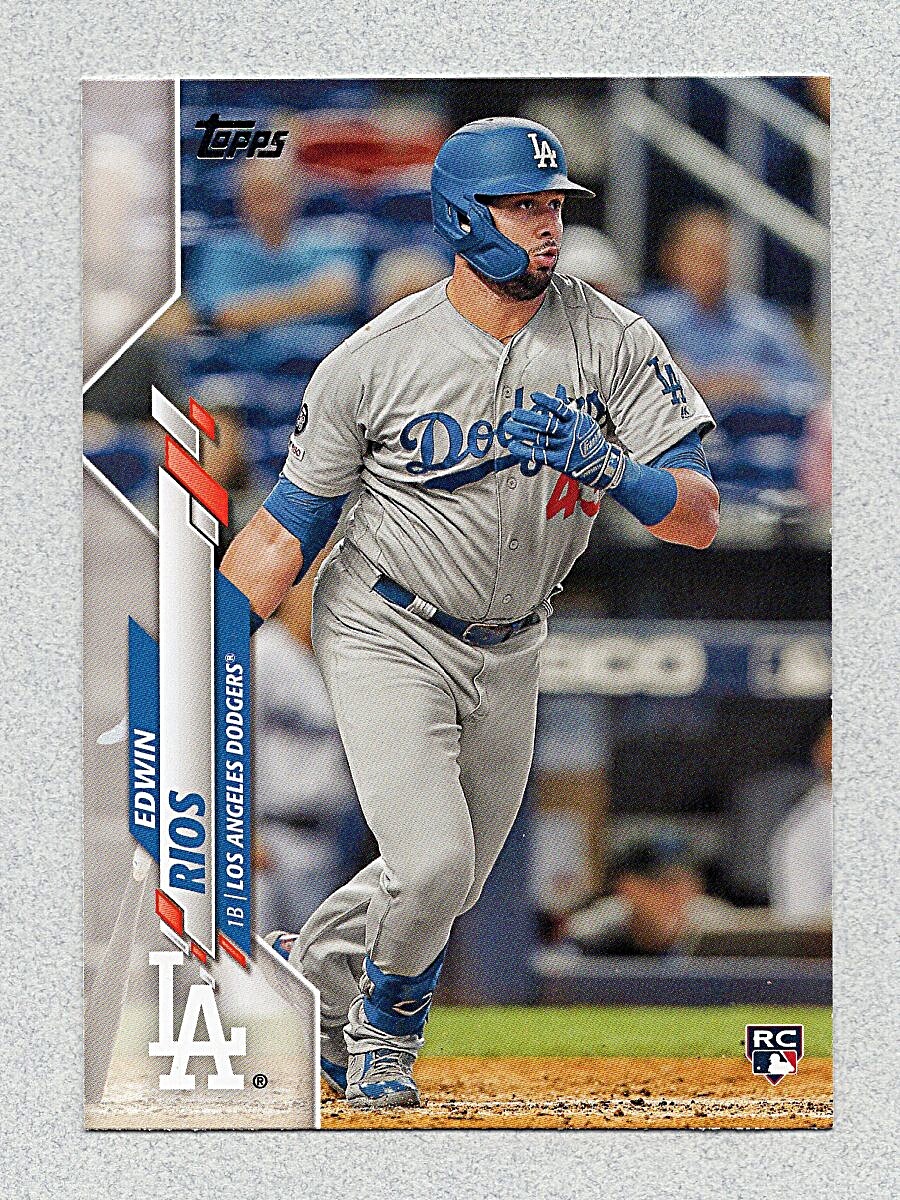 2020 Topps Series 2 #681 Edwin Rios RC - Dodgers | eBay