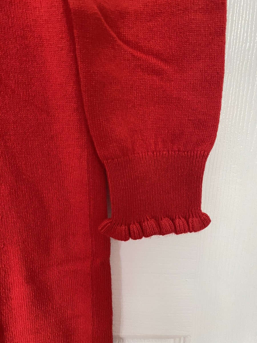 yigal azrouel knit dress YIGAL AZROUEL Techno Knit Bright Yellow Sleeveless Ruffle Stretch Dress Pre-Owned main image 1