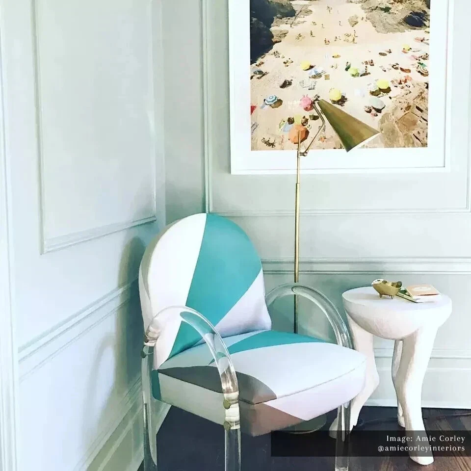 Lámpara de pie Clemente iluminación hecha a mano de mediados de siglo Foto 3 de 4