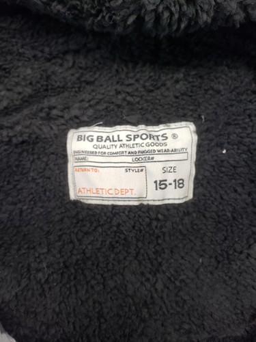 Big Ball Sports Boys Jacket Camo Sherpa 15-18 coat winter - Picture 10 of 12