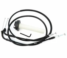 Throttle Cable Set Push Pull Black Throttle Tube Honda CB650 CB750 CB900 CB1000C