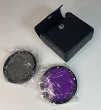 58mm Set of 2 I3ePro Circular Polarizer and FL-Daylight Filters w Case