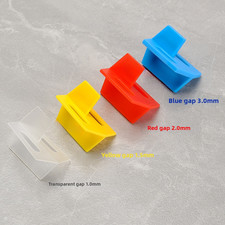 100pcs Tile Spacers Clips for Tile Installation on Concrete Wood Surfaces