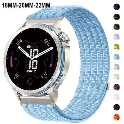 Quick Fit Nylon Sport Band for Huawei GT6 GT5 Pro GT4 GT3 GT Runner2 Watch Strap