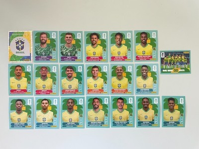 Panini WM 2026 Sticker Brasilien Fifa World Cup Brazil