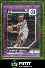 Cameron Thomas 2024-25 Panini Donruss Optic 55/79 Pink Velocity Prizm Nets
