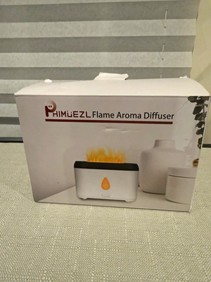 Phimuezl Flame Aroma Diffuser 200ml Black DC-002 USB Type-C Electric