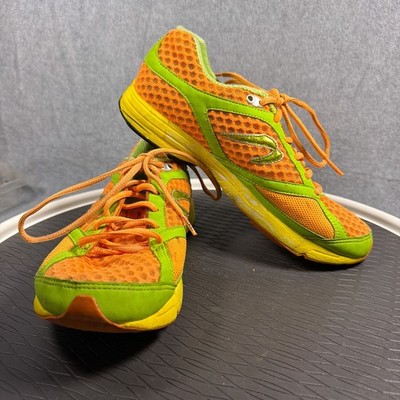 Newton Motion Running Shoes Womens 9.5 Orange Green  Lightweight Running Trainer