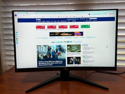AOC C24G1 24'' Curved Frameless Gaming Monitor FHD 1080p 144Hz - Preowned