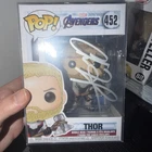 Thor #452 Funko Pop! Vinyl: Marvel Avengers Endgame SIGNED And AUTHENTICATED