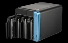 QNAP 4-Bay Network Attached Storage (NAS), TS-453Be with 4 8tb drives