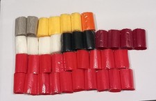Latch Hook Acrylic Rug Yarn Bundle/job Lot Various Colours New 37 Pre Cut Hobby