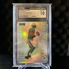 Tua Tagovailoa 2020 Panini Playoff Call To Arms Silver #CA18 RC CGC 10 Gem Mint
