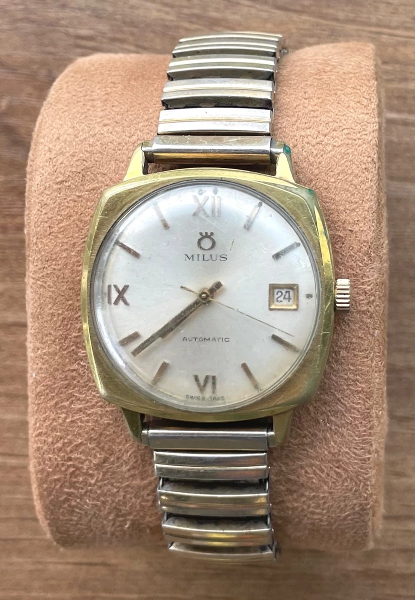 Montre Vintage MILUS Mécanique - État Neuf, Jamais Portée, Avec étiquettes, Années 70