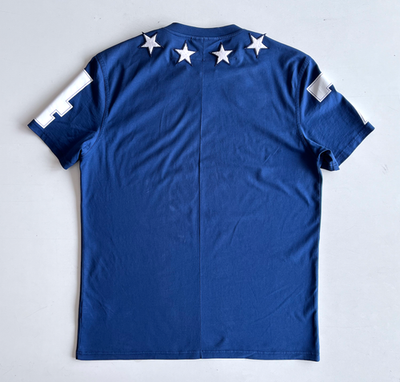 GIVENCHY Men's Blue T-Shirt with Star Patch Detail | eBay