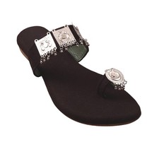 women leather slippers