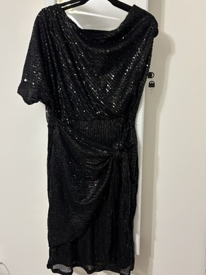 Grace Karin Women's Black Sequin Dress NWT Wedding Guest Cocktail Party  Formal | eBay