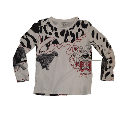 Kenzo Kids tiger Animal Print T Shirt top  Age 14 Years   Cotton