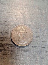 UK Great Britain 🇬🇧 1976 ~ 10 New Pence Coin ~ Elizabeth II England ~ (XF)