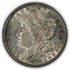 1878 7/8 TF $1 Morgan Silver Dollar - Strong - Luster - SKU-D7782