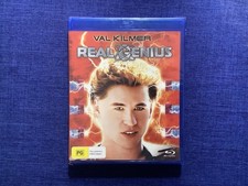 Real Genius (Blu-ray, 1985) Val Kilmer - Brand New Sealed Region B