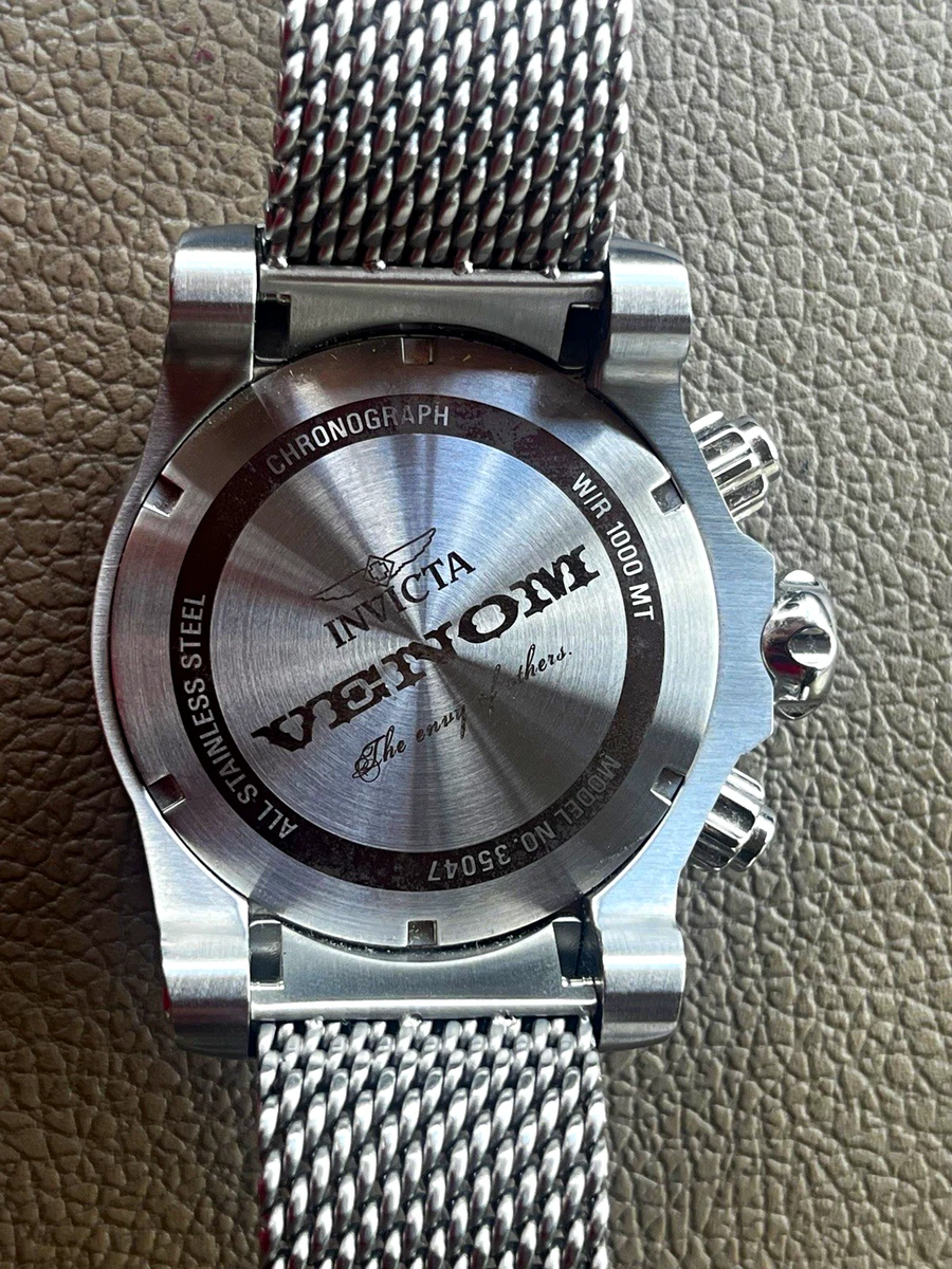 25+ Invicta Venom 1000 m (100 ATM) Water Resistance Analog