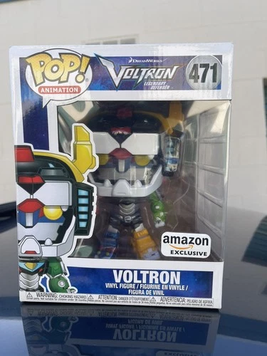 Funko Pop Animation Metallic Voltron Legendary Defender Amazon Exclusive #471