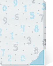 Dual-Sided Memory Foam Pack and Play Mattress Pad - Portable Baby Crib Mattress