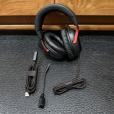 New HyperX Cloud III Black/Red CL006 Wired Gaming Headset Multi-Platform