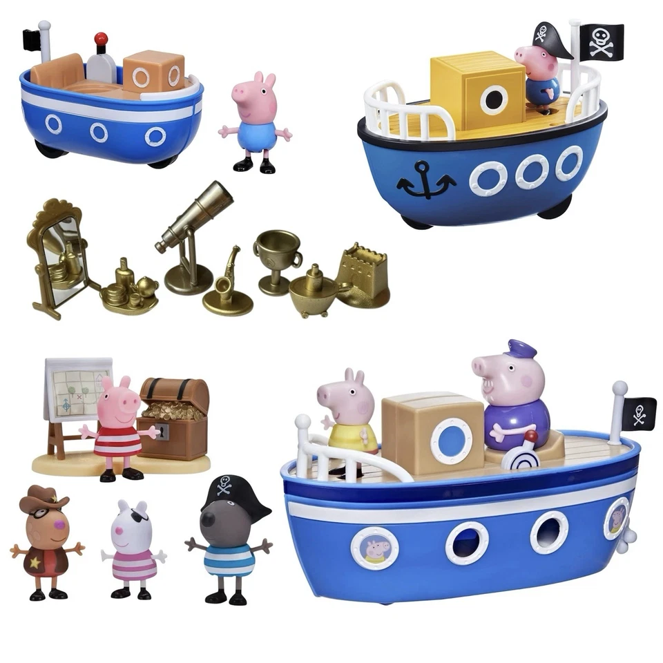 5 juegos de juguetes raros con temática de pirata de Peppa Pig | Figuras y accesorios raros de pirata Foto 4 de 4