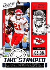 2024 Panini Prestige #TS-MES Mike Edwards Time Stamped