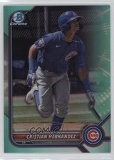 2022 Bowman Chrome Prospects Aqua Refractor 3/125 Cristian Hernandez 0i7f