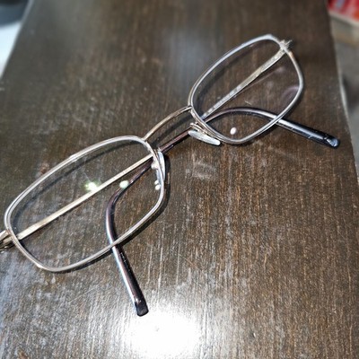 Safilo Team 4041 JT6 Eyeglasses Italy Brown Full Rim Frames Only 
