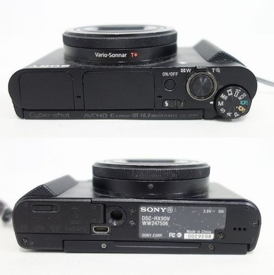 Sony Cyber-shot DSC-HX90V 18.2MP Digital Camera - Black for sale