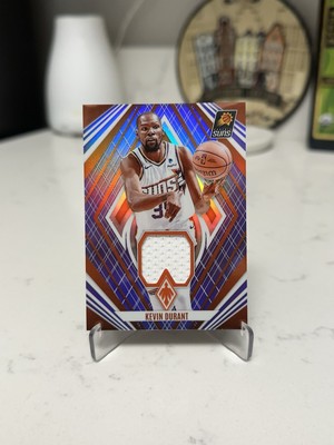 2023-24 Panini Phoenix Kevin Durant Game Worn Patch Purple /99 Color Match SP