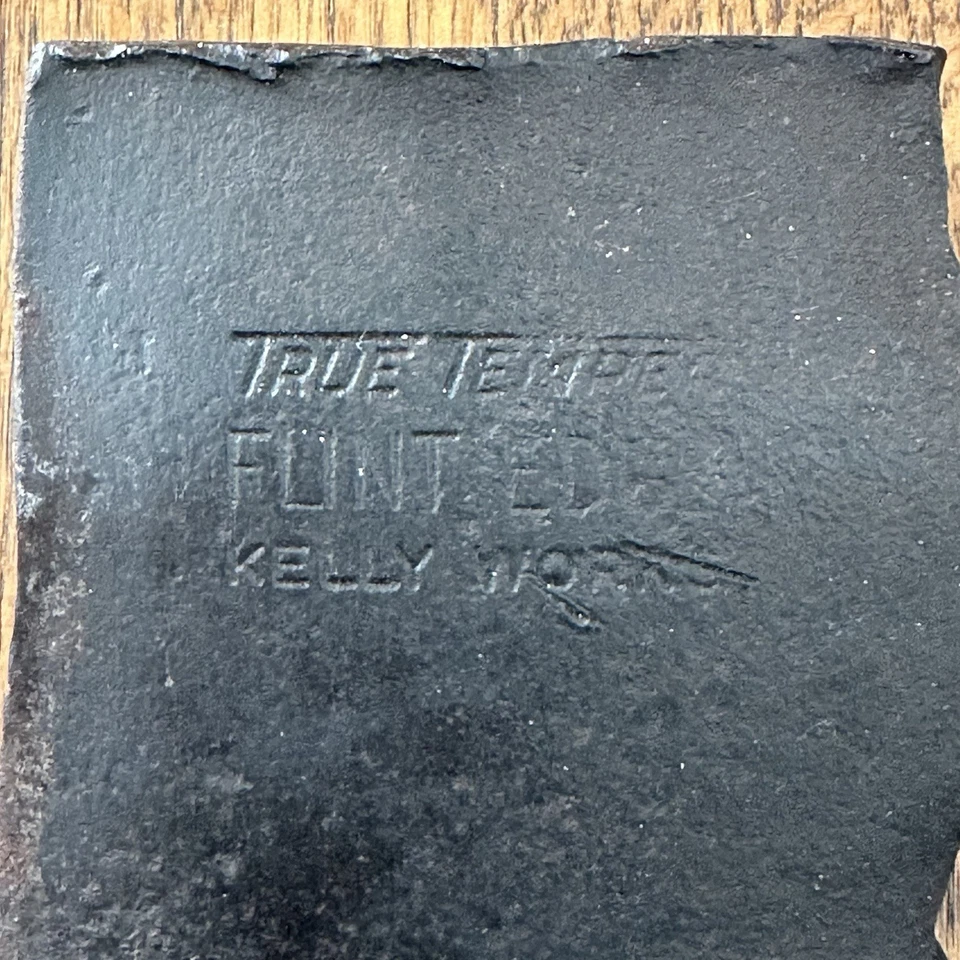 Cabeza de hacha vintage True Temper Flint Edge Kelly Works patrón jersey 3 lb 12 oz Foto 3 de 4
