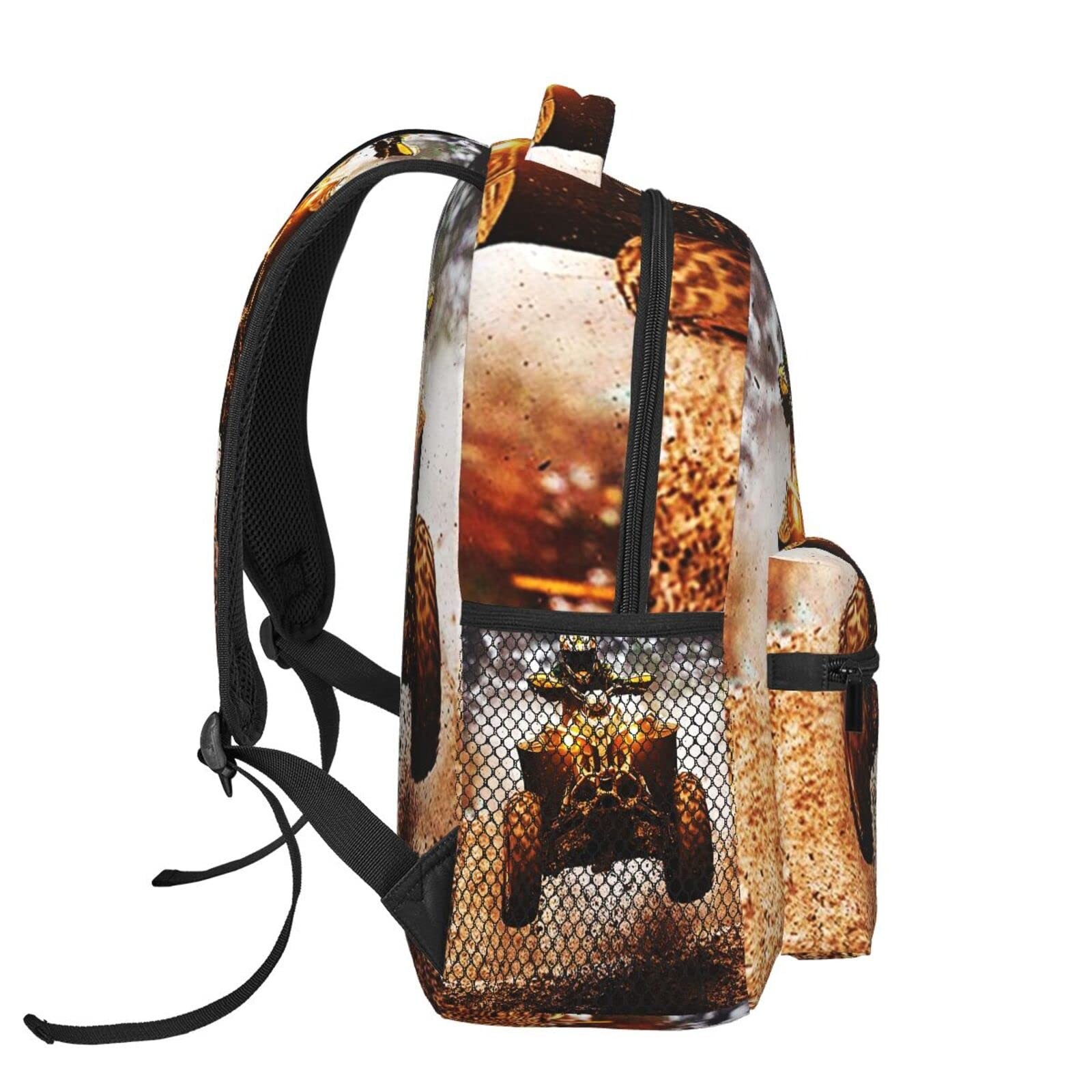 Backpack Dirt Quad Bike 4 Wheelers Off Road Ride on ATV, Travel Laptop Backpa...