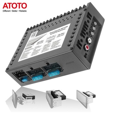 ATOTO Klasse D TI TPA3221 Autoverstärker 4 Kanäle 108dB SNR Geringe Verzerrung
