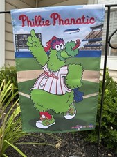 MLB Philadelphia Phillies Phillie Phanatic Unique Premium Garden Flag Yard Flag