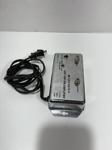 Radio Shack Archer 15-1113 - 20db Signal Amplifier UHF/VHF/FM w/Gain & FM Trap - Picture 4 of 4