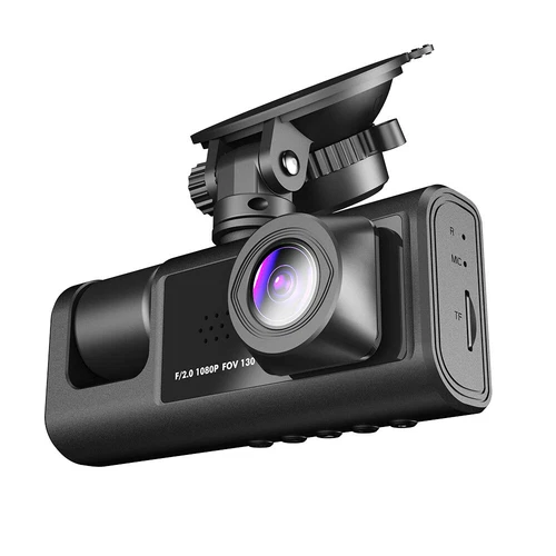 Dual Lens Autokamera Dashcam Full HD 1080P DVR Recorder Nachtsicht G-Sensor - Bild 14 von 20
