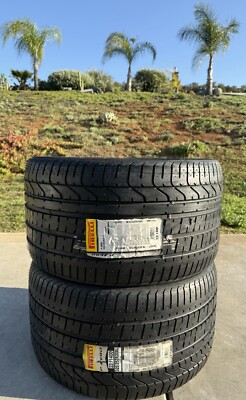 送料込み！ミシュラン パイロットスーパースポーツ325/25ZR20 TWO BRAND NEW 325/25ZR20 Pirelli P Zero Tires Like Michelin Pilot
