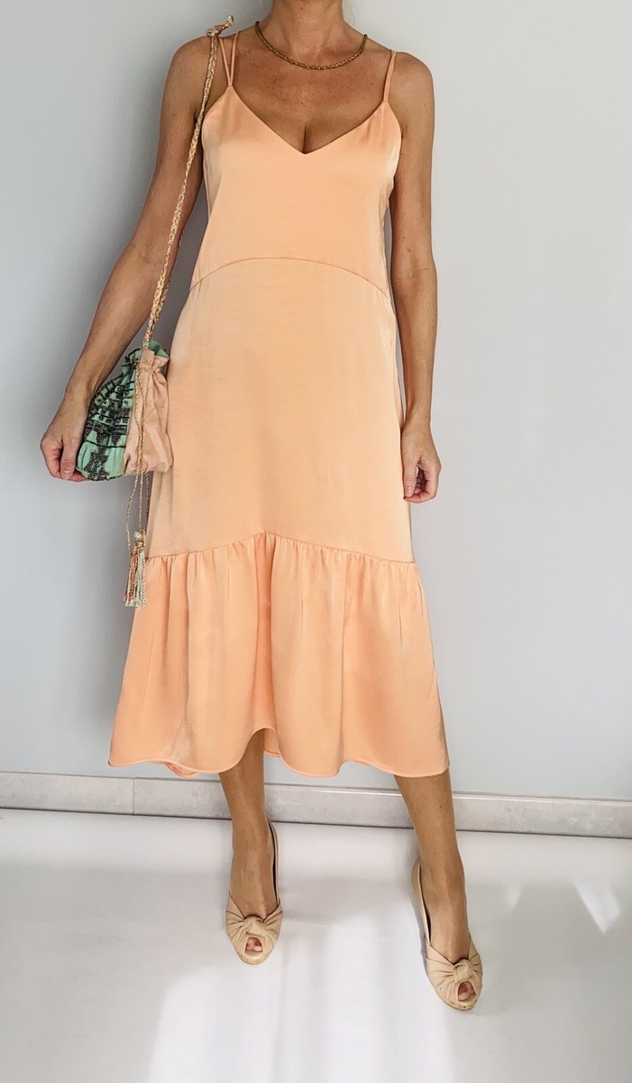 Robe CLAUDIE PIERLOT Taille 42 - Bleu, Style évasé, Manches 3/4 - Occasion Parfait état
