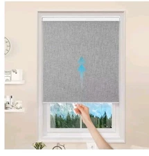 Blackout Roller Window Shade Blind Cordless Thermal InsulatedUVProtection20"X75"