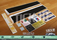 Satz 17 Aufkleber Verpflegung für Renault Clio Williams Phase 2